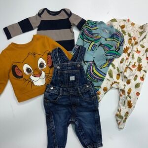 Baby Clothes Bundle 3–6 Months Old Navy Carter's Hanna Andersson Disney 5 Piece